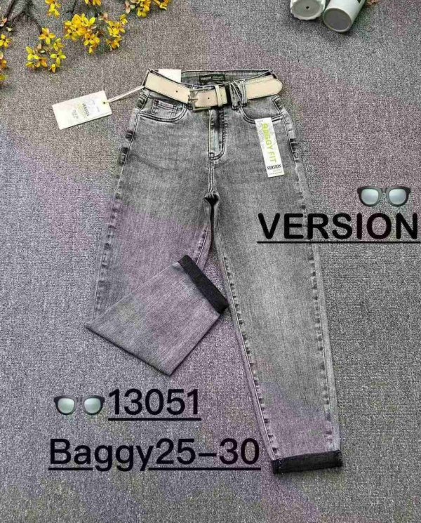 Spodnie damskie jeansy Roz 25-30, 1 Kolor Paczka 10 szt